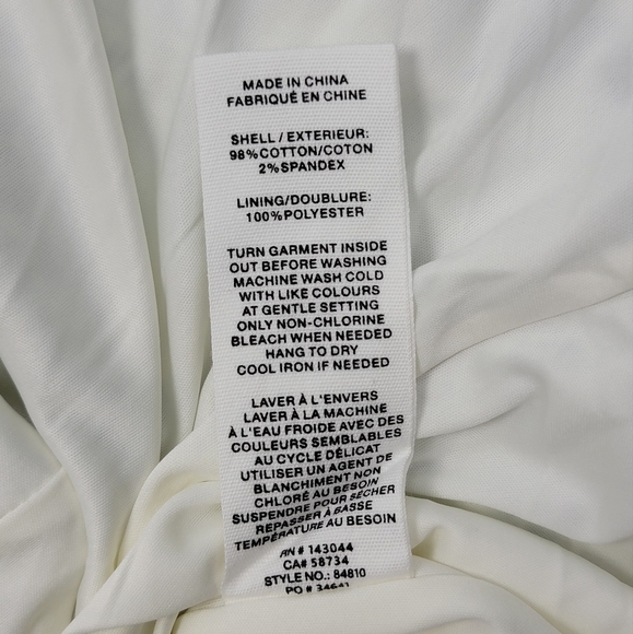 AVEC LES FILLES Sea BEACH LIFE Palm Trees  MIDI DRESS Blue White Size 14 New - Picture 11 of 11